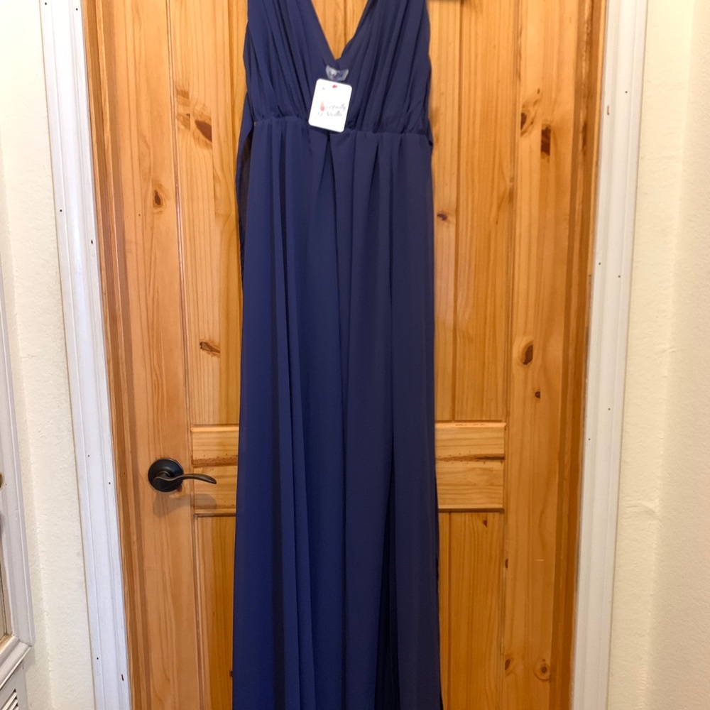 10/12-Navy blue Perfectly Priscilla dress.